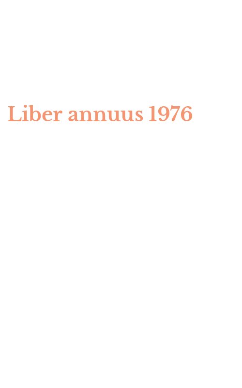 Liber annuus 1976