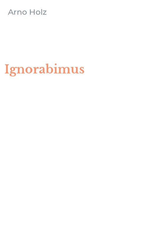 Ignorabimus