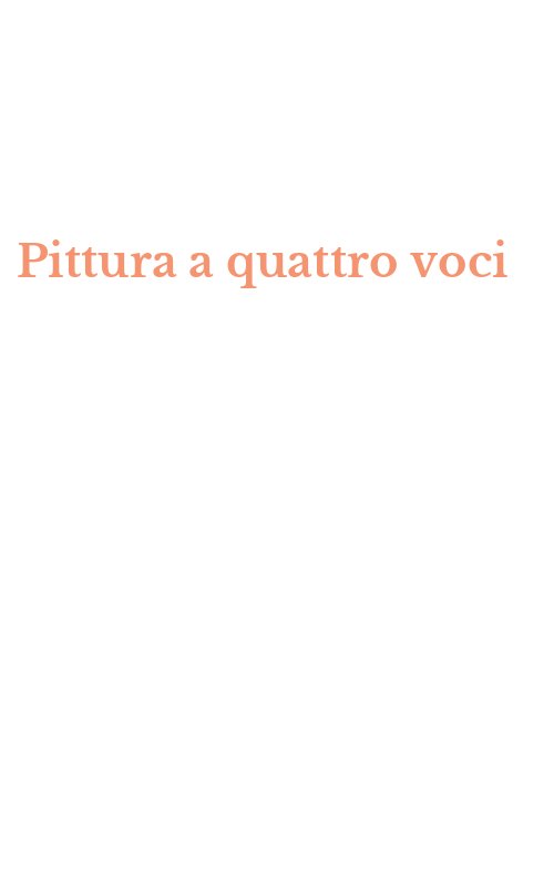 Pittura a quattro voci