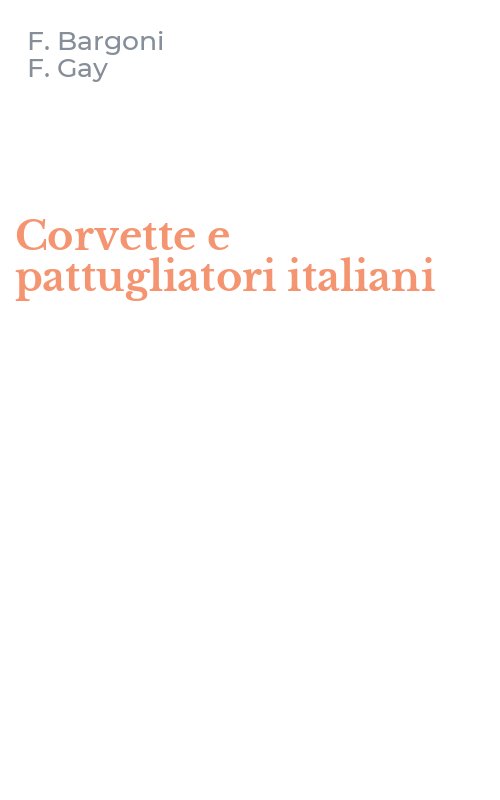 Corvette e pattugliatori italiani