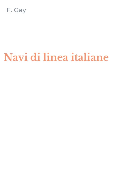 Navi di linea italiane