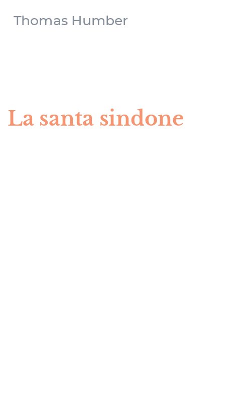 La santa sindone