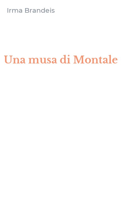 Una musa di Montale