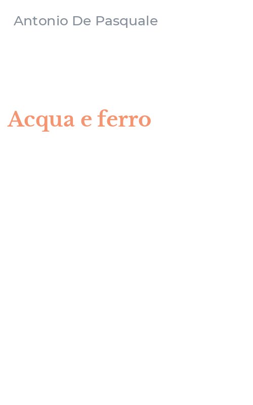 Acqua e ferro