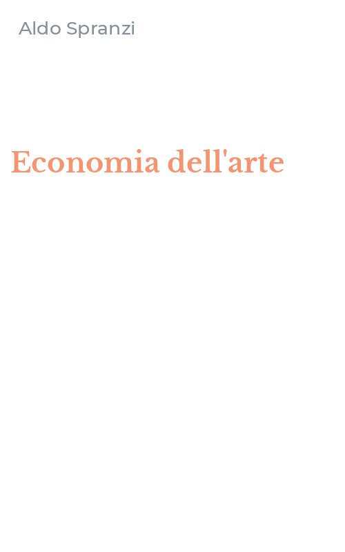 Economia dell'arte