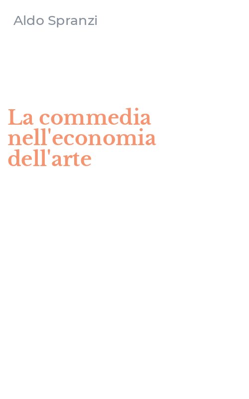 La commedia nell'economia dell'arte