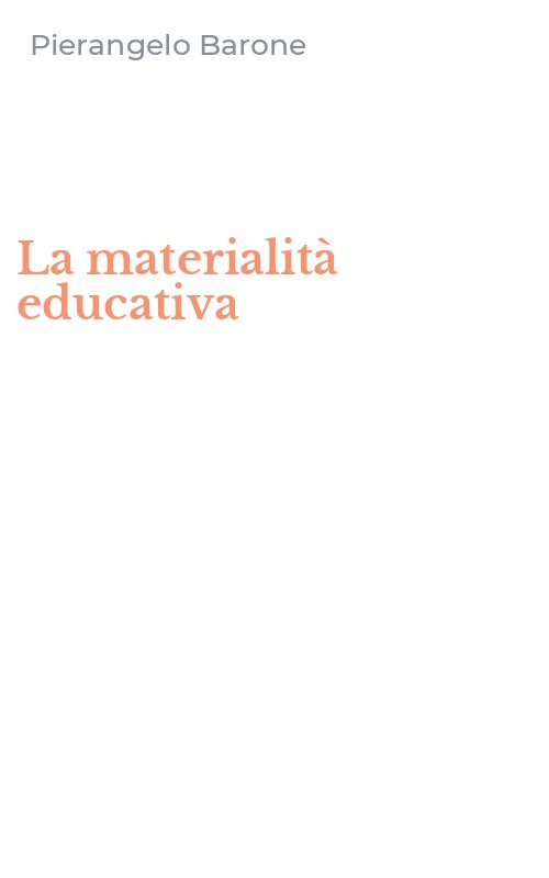 La materialità educativa