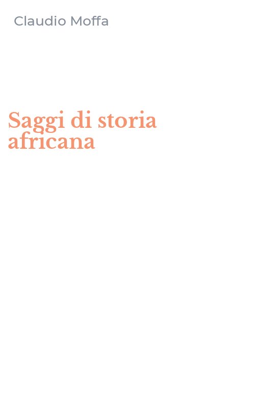 Saggi di storia africana