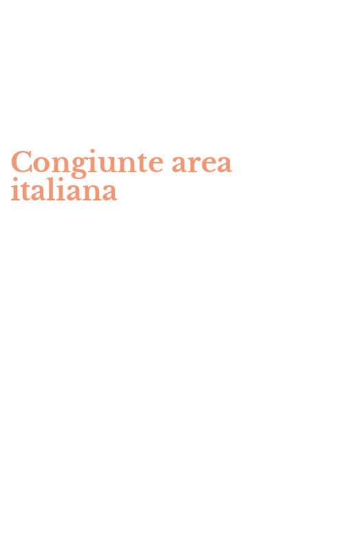 Congiunte area italiana