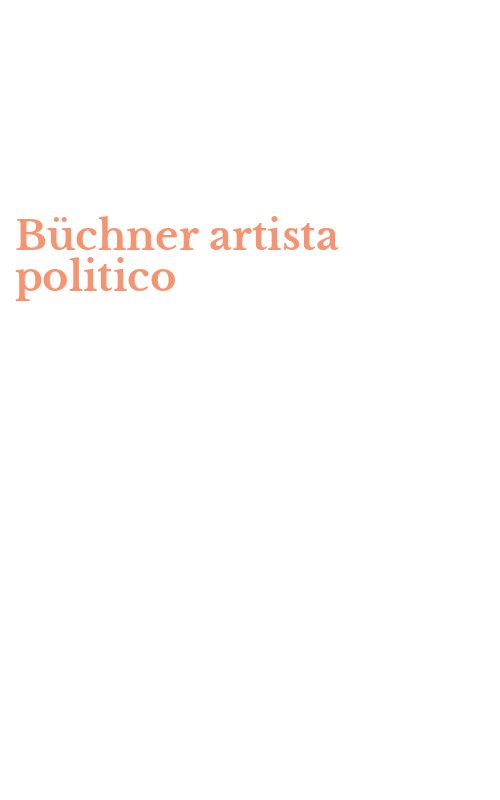 Büchner artista politico
