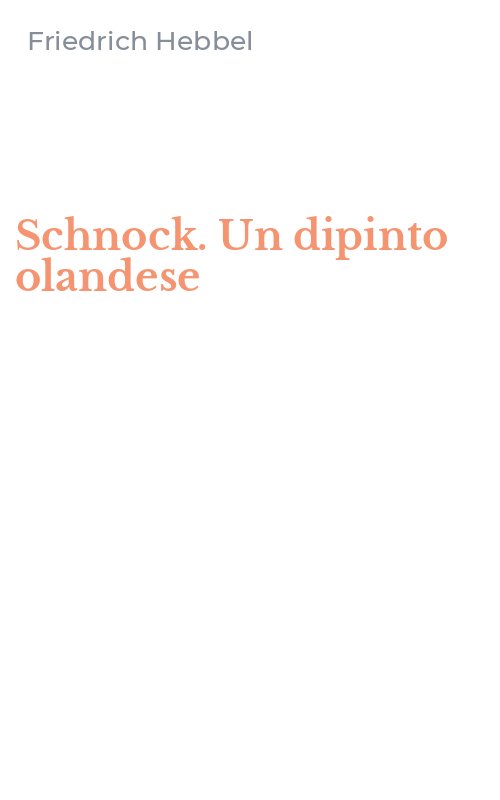 Schnock. Un dipinto olandese
