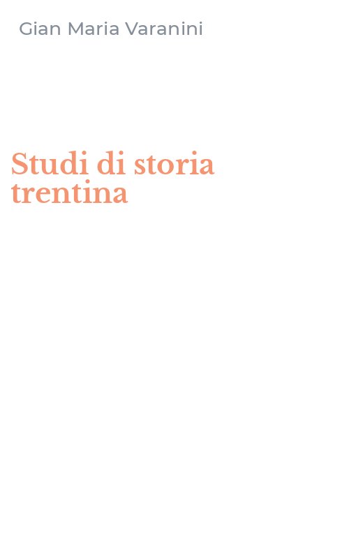 Studi di storia trentina