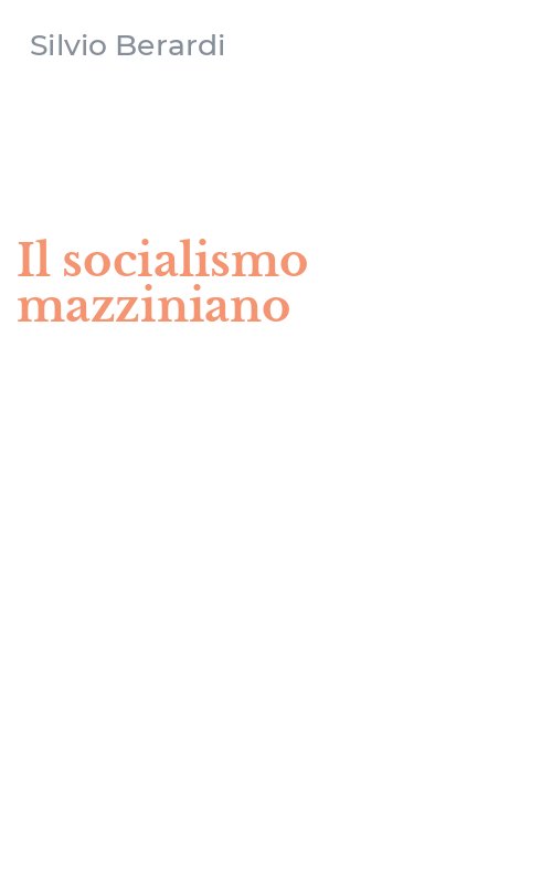 Il socialismo mazziniano