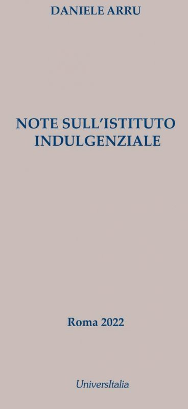 Note sull'istituto indulgenziale
