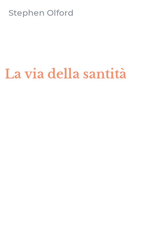 La via della santità