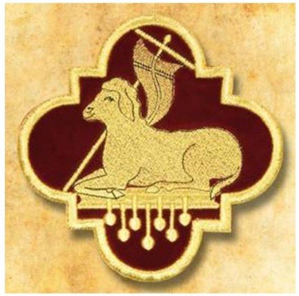 AGNELLO SU ROSSO E ORO