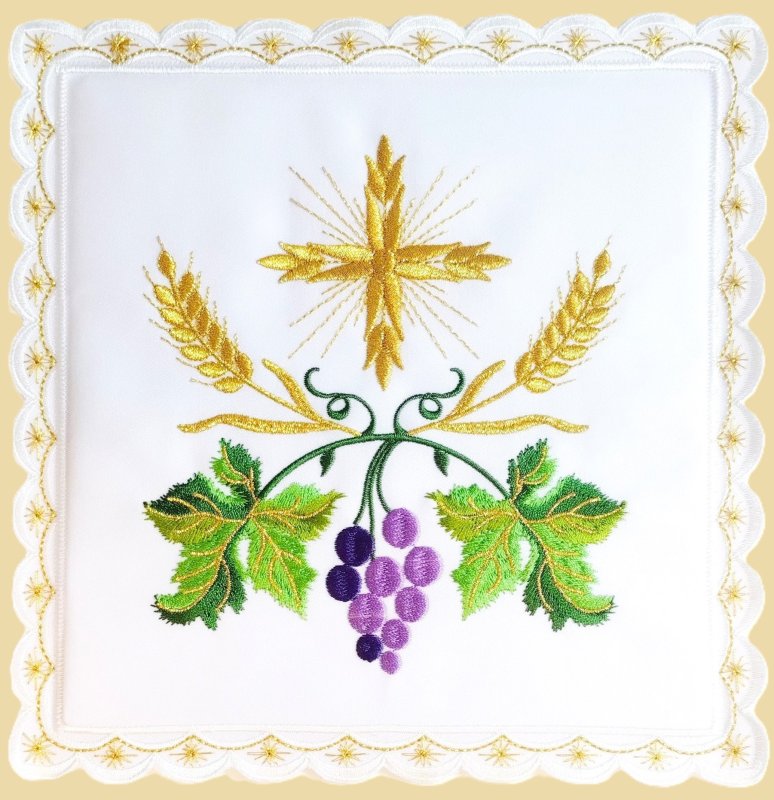PALLA CROCE GRANO E UVA