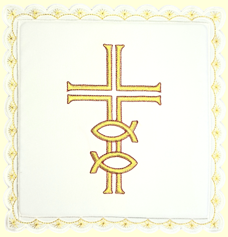 PALLA PESCI E CROCE