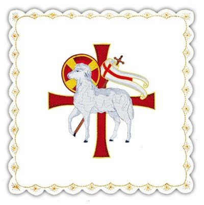 PALLA RICAMO AGNELLO