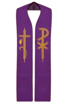 STOLA VIOLA CON PAX