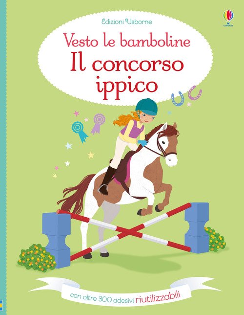 Il concorso ippico. Con adesivi
