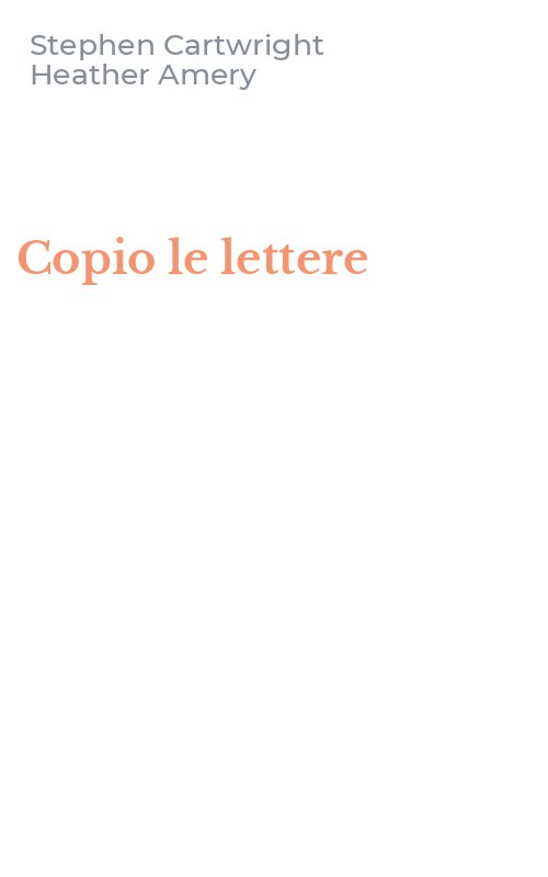 Copio le lettere