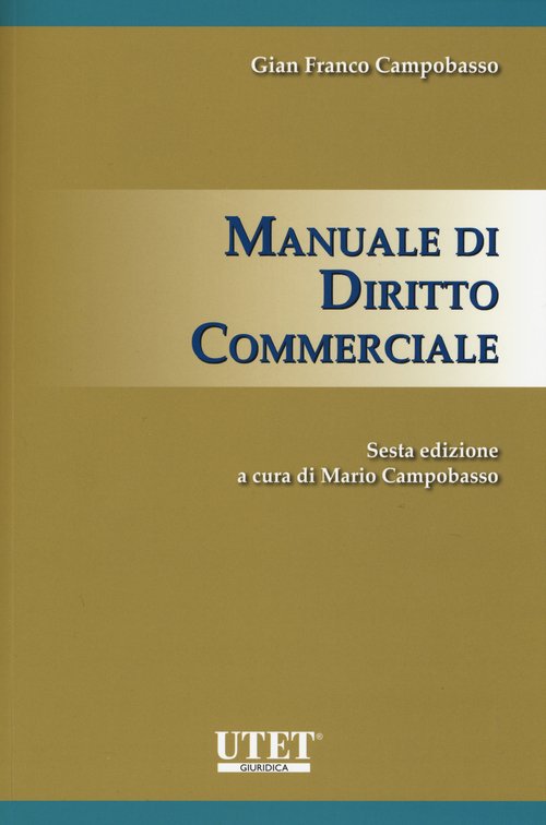 Manuale di diritto commerciale