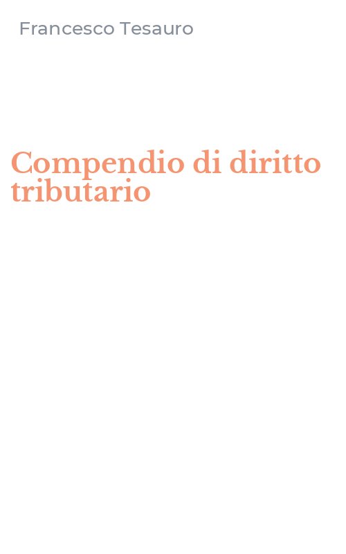 Compendio di diritto tributario