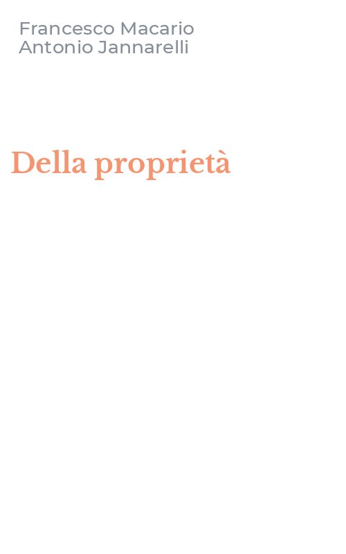 Della proprietà