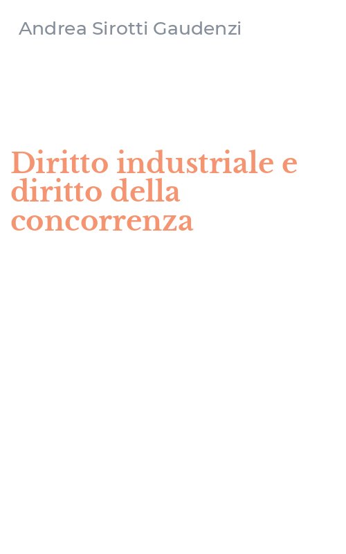 Diritto industriale e diritto della concorrenza