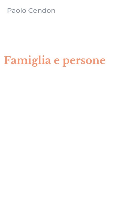 Famiglia e persone