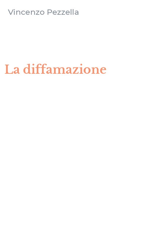 La diffamazione
