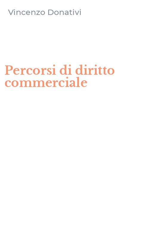 Percorsi di diritto commerciale