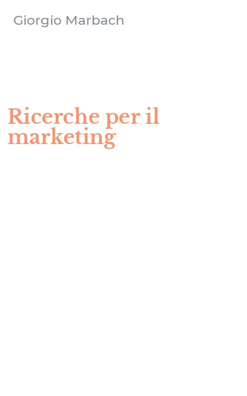 Ricerche per il marketing