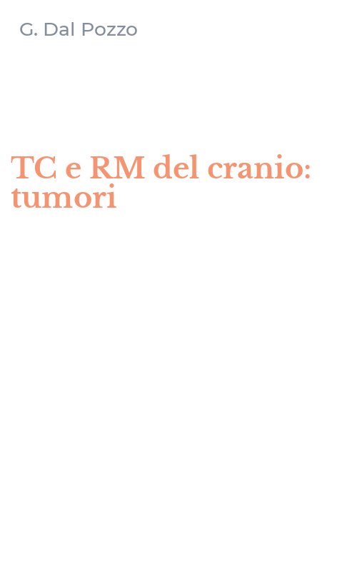 TC e RM del cranio: tumori