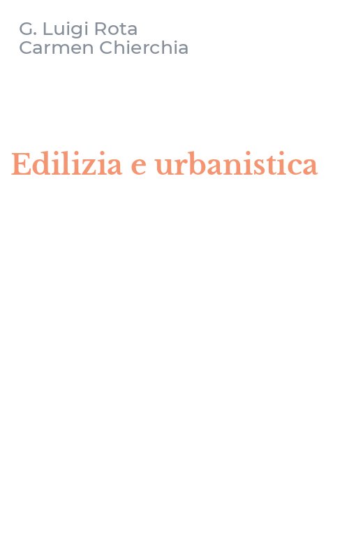 Edilizia e urbanistica