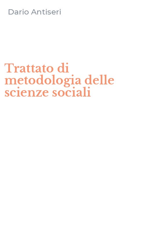 Trattato di metodologia delle scienze sociali