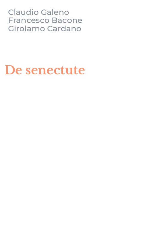 De senectute