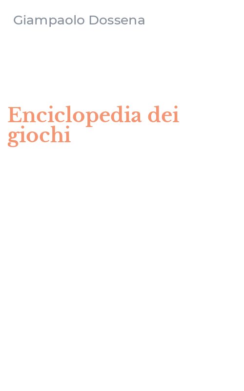 Enciclopedia dei giochi