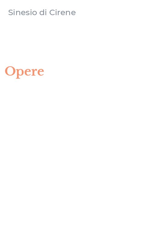 Opere
