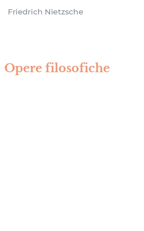 Opere filosofiche