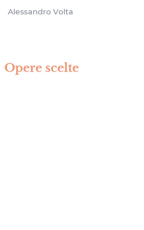Opere scelte