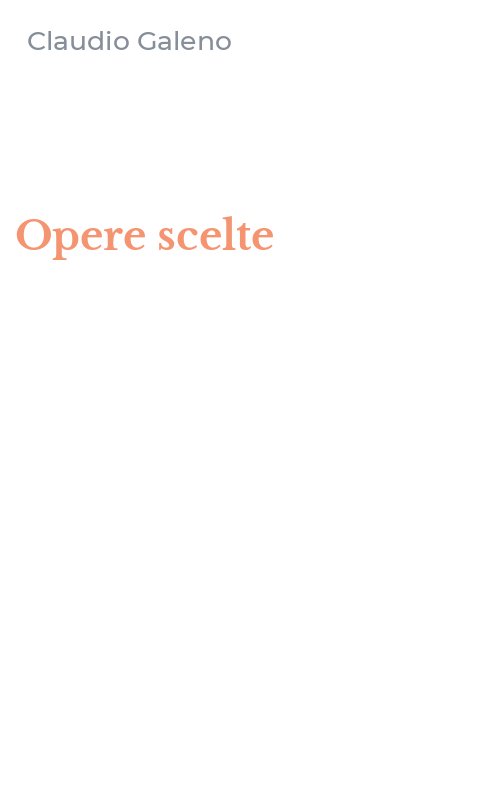 Opere scelte