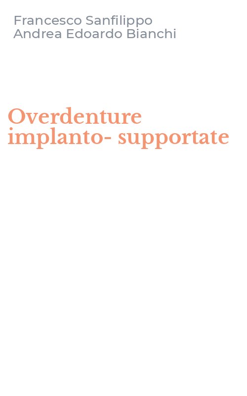 Overdenture implanto-supportate