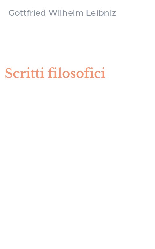 Scritti filosofici