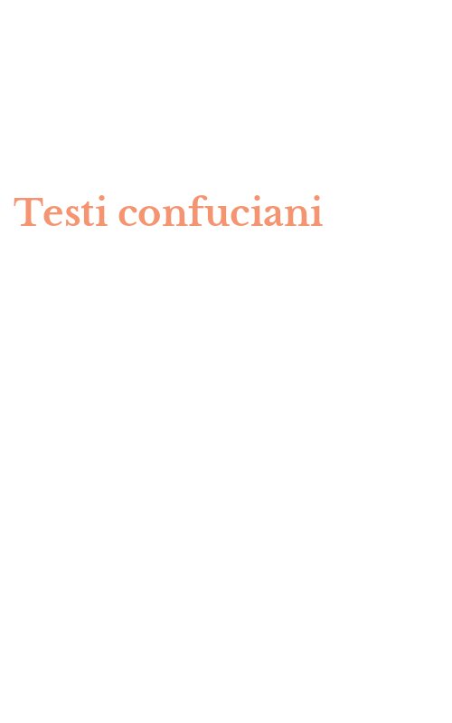Testi confuciani