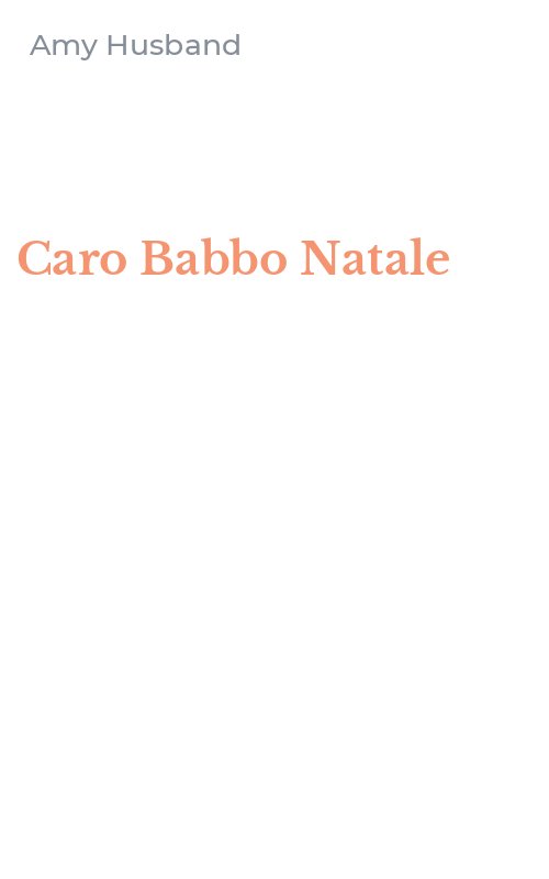 Caro Babbo Natale