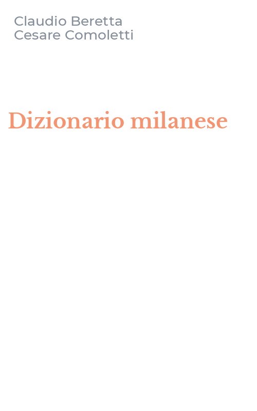 Dizionario milanese