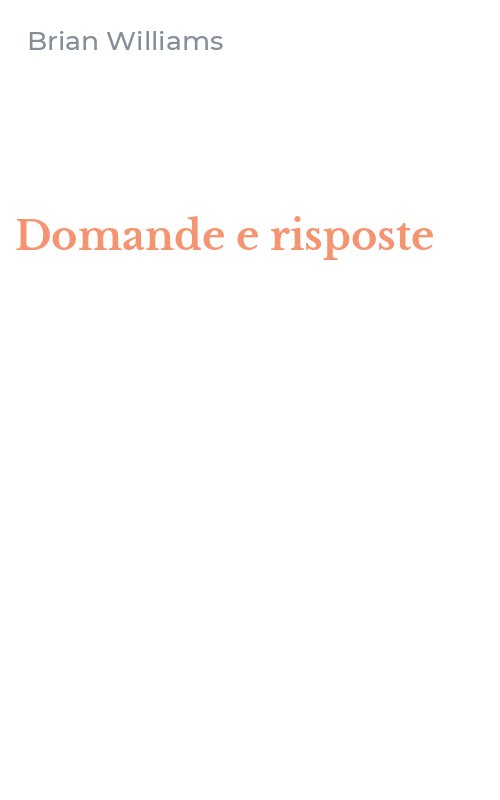 Domande e risposte
