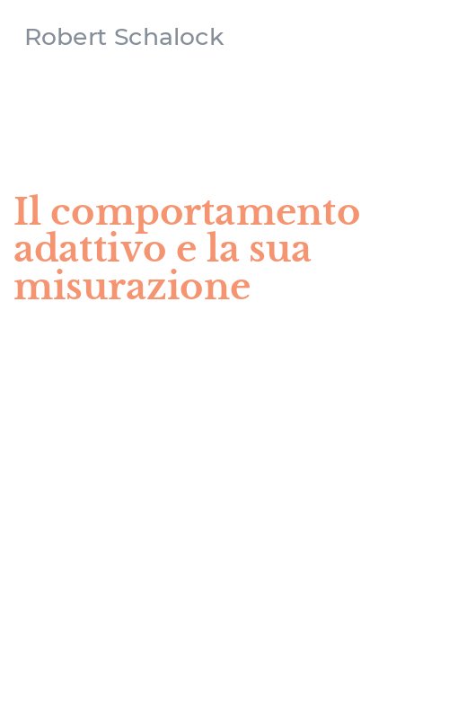 Il comportamento adattivo e la sua misurazione